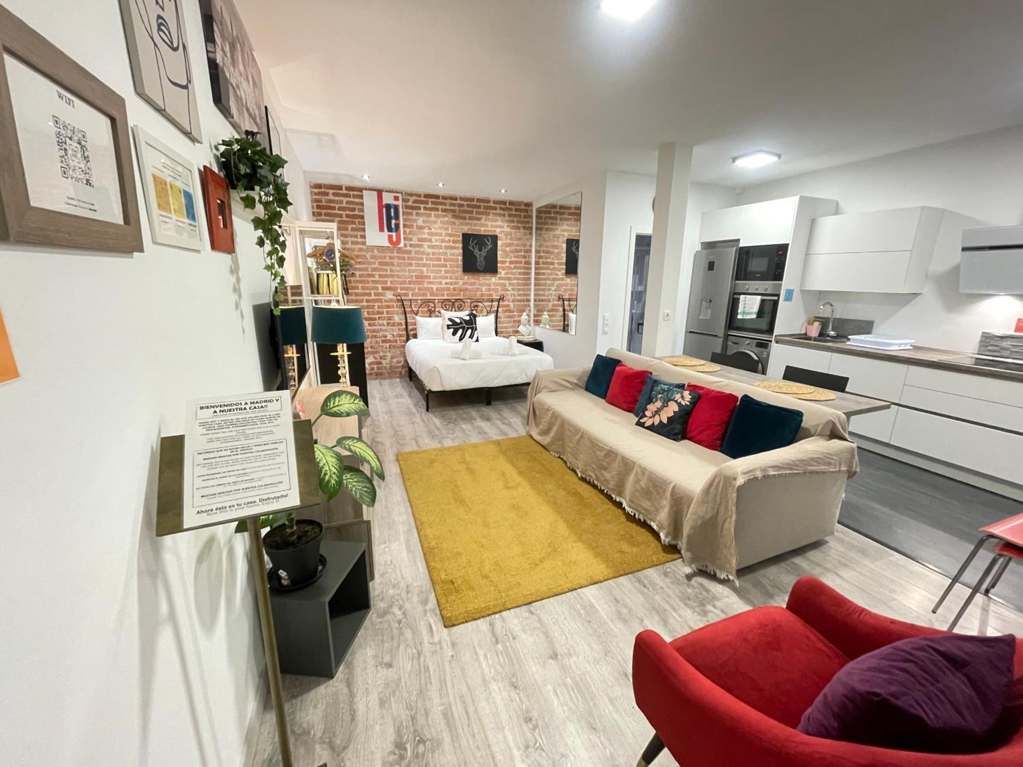 Ferienwohnung Wakaflats 4, Centro Madrid Chueca, Sb Exterior foto
